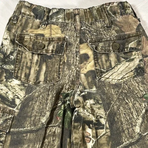 Mossy Oak Break-Up Infinity Camo Cargo Pants Kids Size 8 M Jogger 27055-MO - Picture 6 of 8
